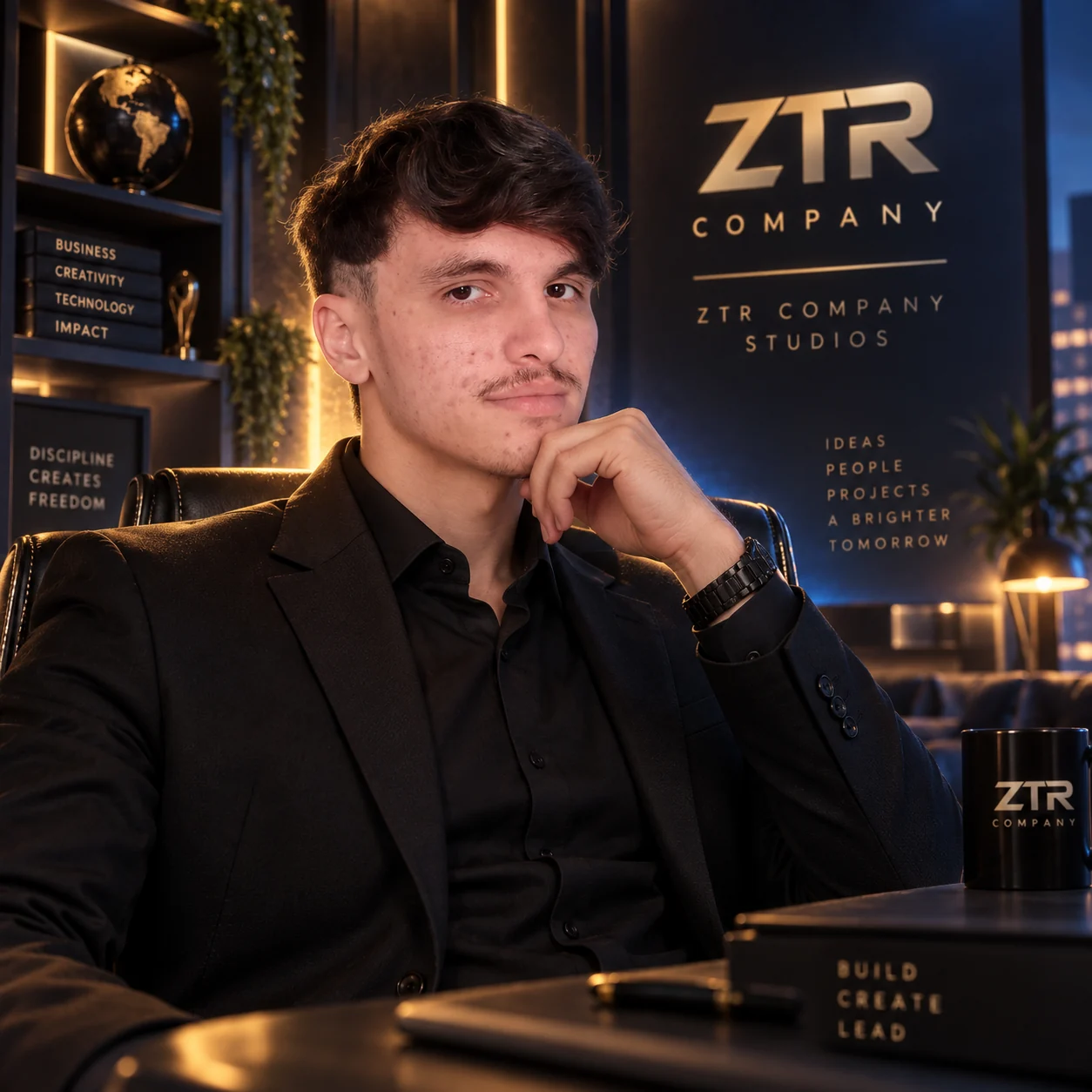 Retrato profissional de Julio Cesar, Founder e CEO da ZTR